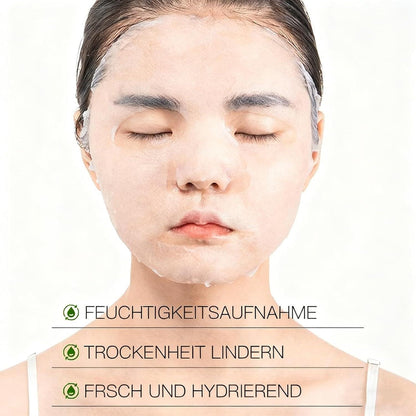 10x Aloe Vera Gesichtsmaske - Korean Skincare Set