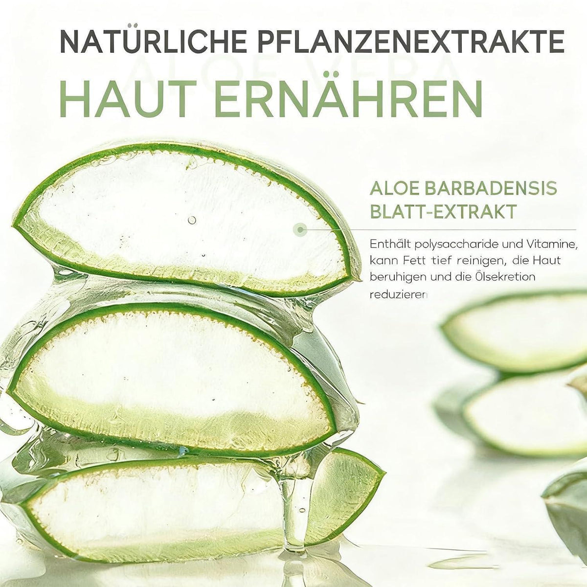 10x Aloe Vera Gesichtsmaske - Korean Skincare Set