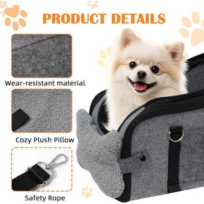 Hunde Autositz für kleine Hunde – Sicher & Komfortabel