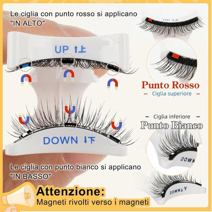Magnetische Wimpern Set mit Applikator – Natürlicher Look für Anfänger