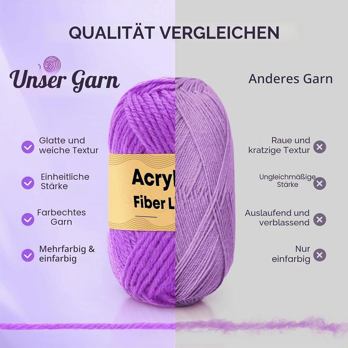 Häkelset für Anfänger & Erwachsene – 35 Farben + Zubehör