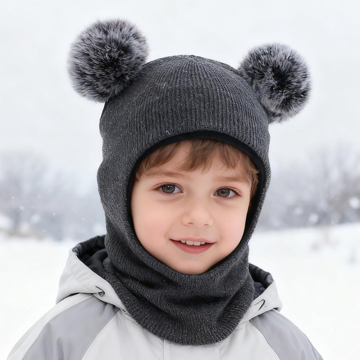 Winter Sturmhaube für Kinder 0,5-6 Jahre – Warm & Winddicht
