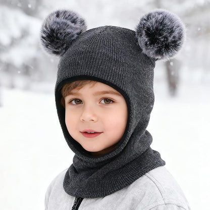 Winter Sturmhaube für Kinder 0,5-6 Jahre – Warm & Winddicht