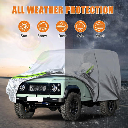 Wasserdichte Autoabdeckung für Land Rover Defender 90 (1990-2016)