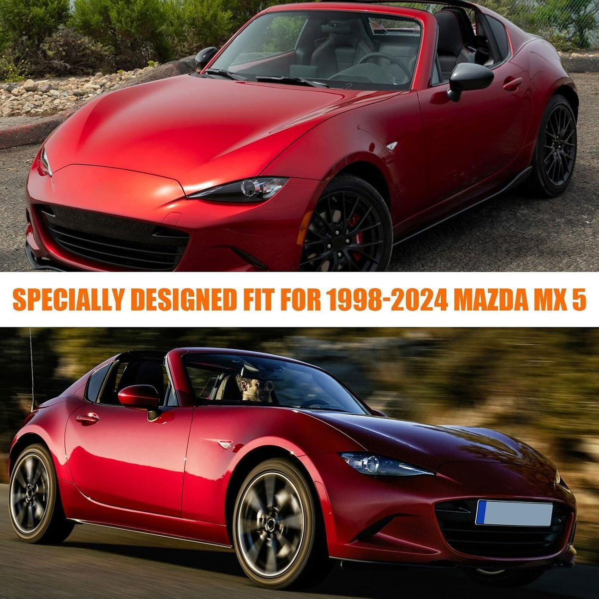 Wasserdichte Autoabdeckung für Mazda Miata/MX-5 1998-2025
