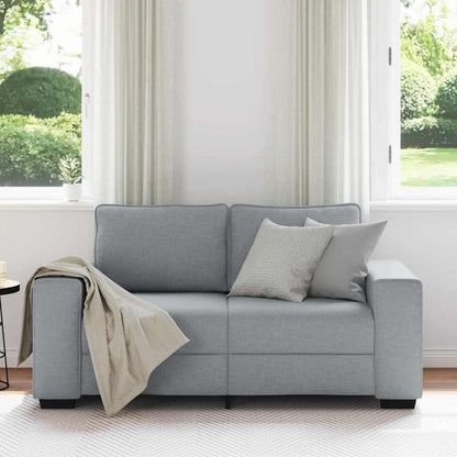 2-Sitzer Schlafsofa mit Bettfunktion – Hellgrau