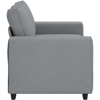 2-Sitzer Schlafsofa mit Bettfunktion – Hellgrau
