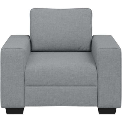 Klappsofa mit Schlaffunktion – Bequemes Sofa in Hellgrau