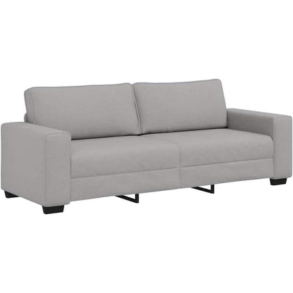 Modernes 3-Sitzer Sofa Wolkengrau 180 cm – Bequeme Couch