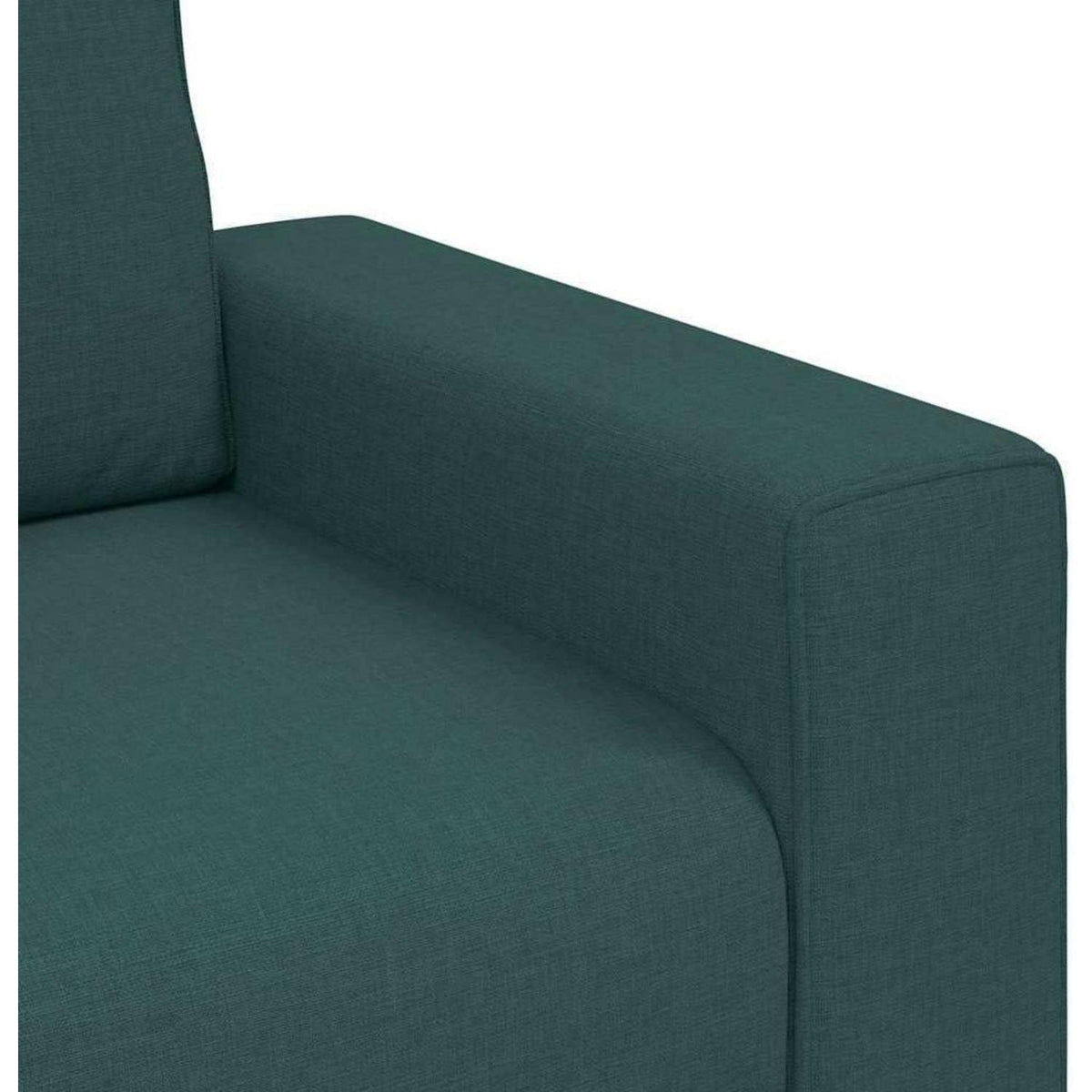 Bequemes 2-Sitzer Sofa Dunkelgrün – Modernes Polstersofa 120cm