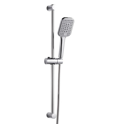 OFFO Duschset Chrom – 3 Strahlarten & Verstellbare Höhe