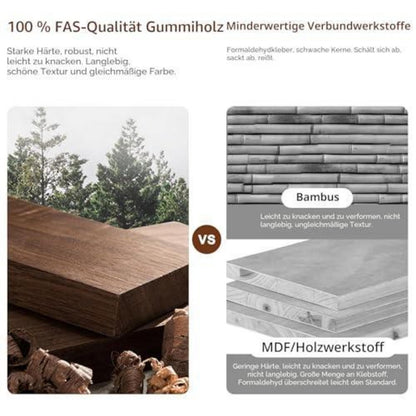 Schuhbank mit Kissen & Stauraum – Holzbank für Flur & Eingang (Weiß)