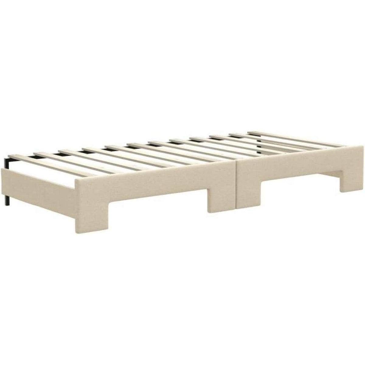 2-in-1 Schlafsofa mit Bettkasten & Schublade, 90x200 cm