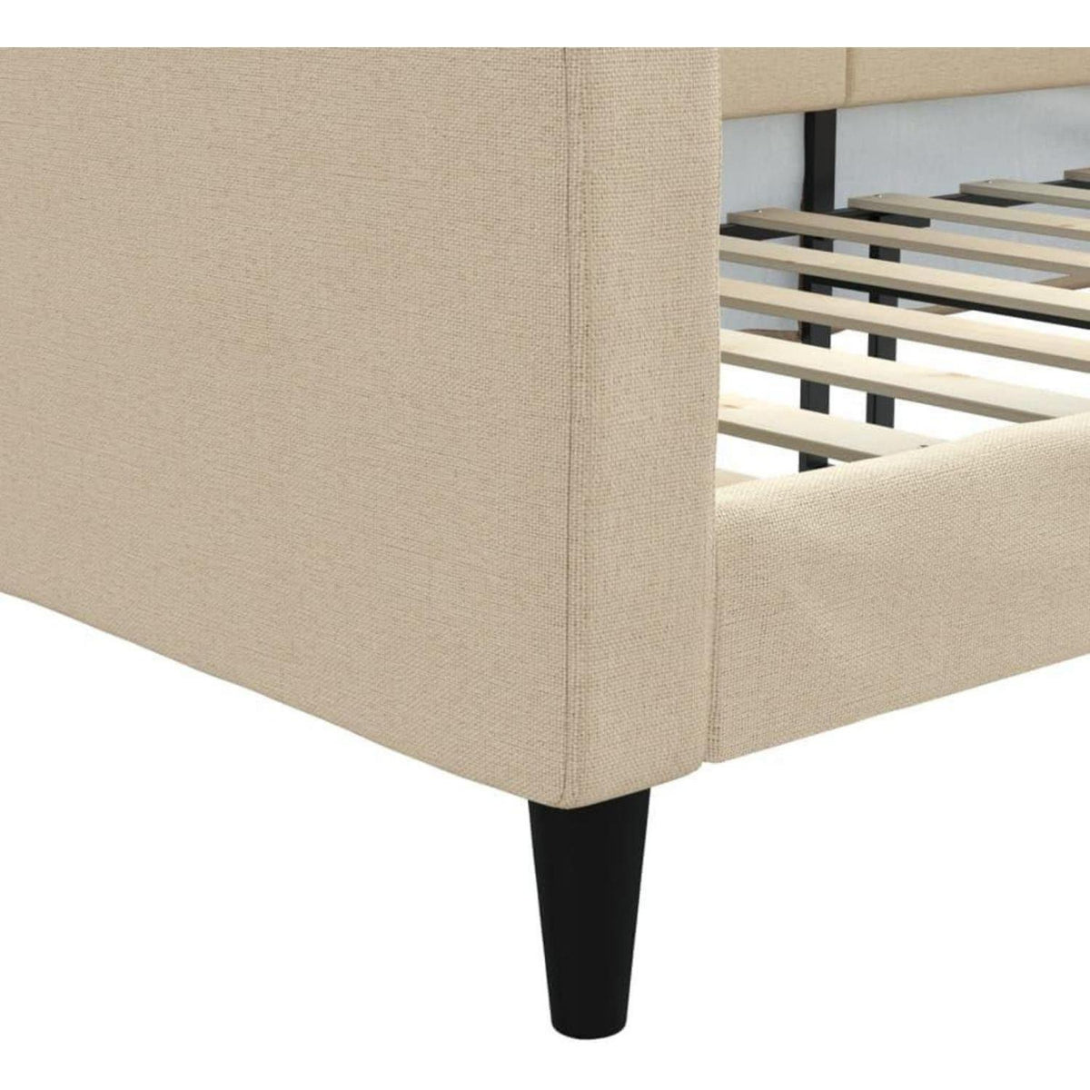 2-Sitzer Schlafsofa mit Stauraum & Bettfunktion, 80x200 cm