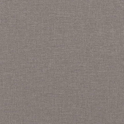 Tagesbett ausziehbar mit Schubladen – Schlafsofa 2-Sitzer Taupe