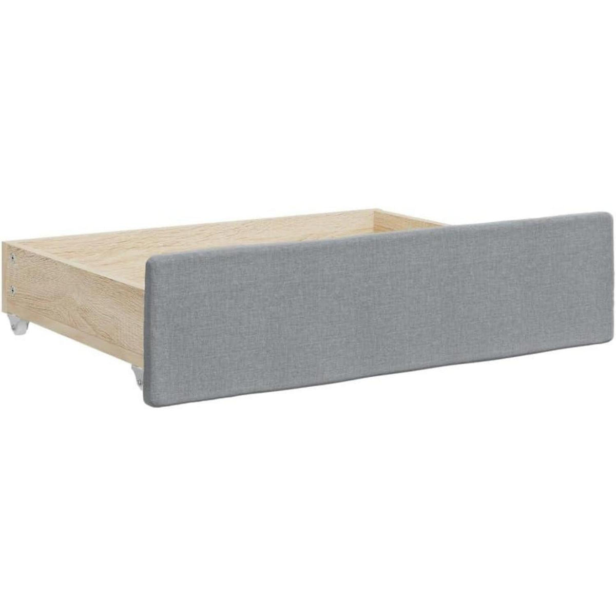 2-Sitzer Sofabett mit Bettkasten & Schublade, 90x200 cm
