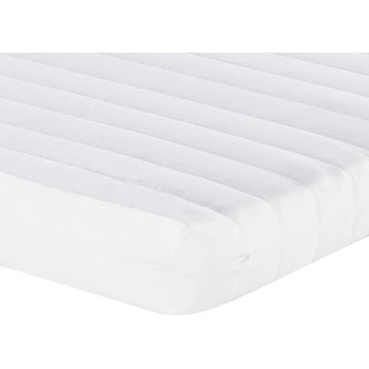 2-Sitzer Schlafsofa mit Bettkasten & Schublade, 90x200 cm