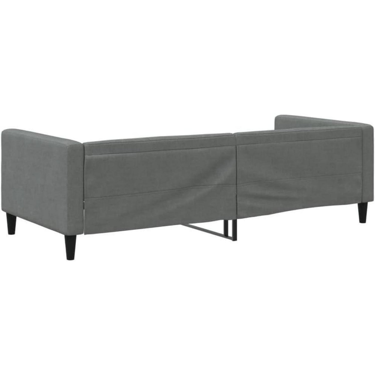 Tagesbett Schlafsofa 2-Sitzer mit Stauraum & Schlaffunktion 90x200 cm