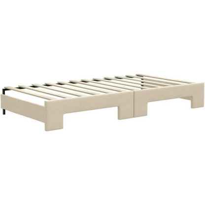 2-Sitzer Schlafsofa mit Bettkasten & Matratze – 100x200 cm
