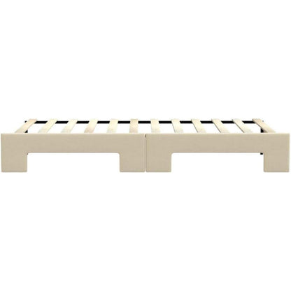Ausziehbett 2-Sitzer Sofabett mit Bettkasten & Stauraum