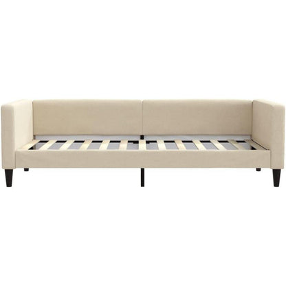 Tagesbett Schlafsofa 2-Sitzer mit Stauraum & Schlaffunktion 90x200 cm