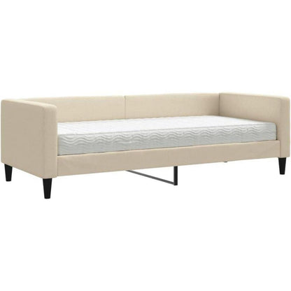 2-Sitzer Schlafsofa mit Matratze & Stauraum – 80x200 cm