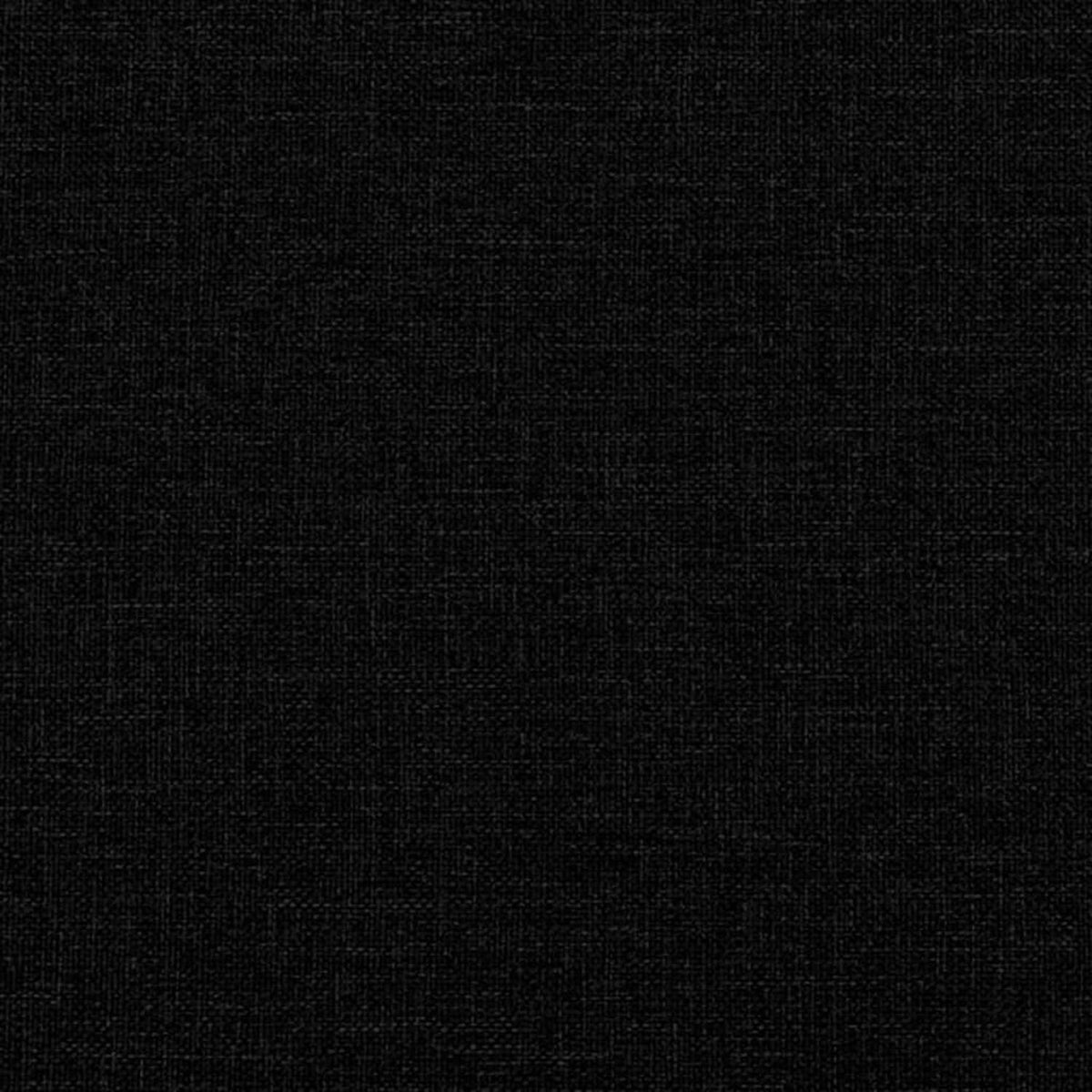 Schlafsofa 2-Sitzer Schwarz – Ausziehbett mit Bettkasten & Schublade