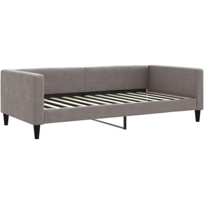 2-Sitzer Schlafsofa mit Stauraum & Bettfunktion, Taupe