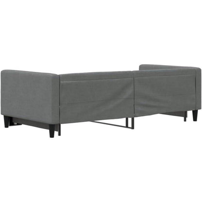 2-Sitzer Schlafsofa mit Bettkasten & Stauraum, 90x200 cm