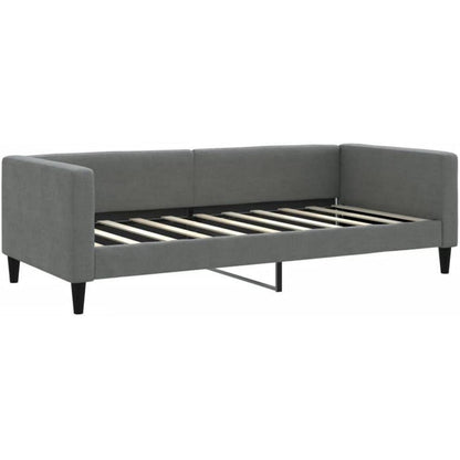 Tagesbett ausziehbar mit Schubladen & Schlaffunktion – Dunkelgrau 90x190 cm