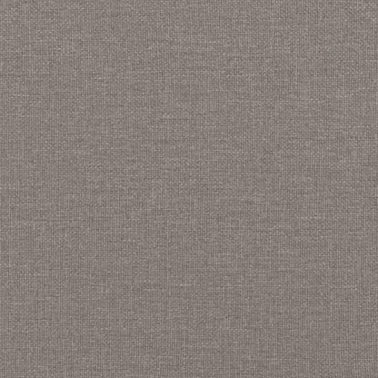 Schlafsofa 2-Sitzer mit Bettkasten & Matratze Taupe 90x200 cm