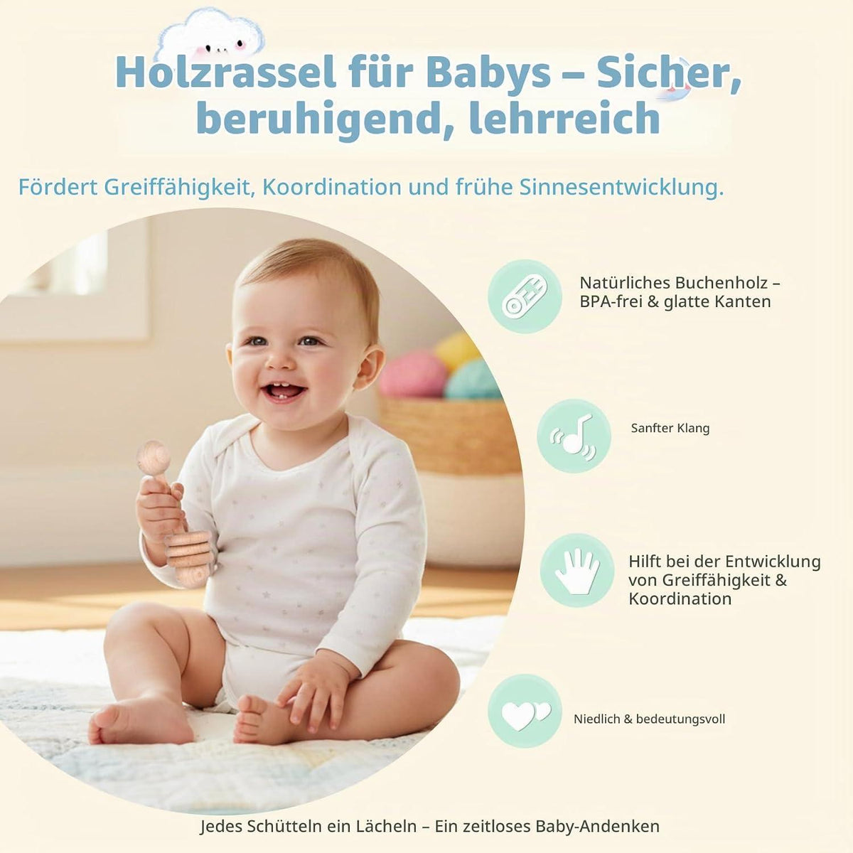 Personalisiertes Neugeborenen Geschenkset für Jungen & Mädchen