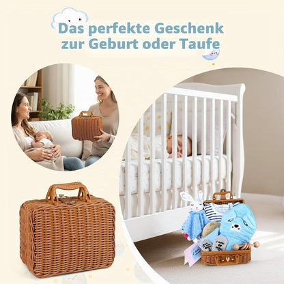 Personalisiertes Neugeborenen Geschenkset für Jungen & Mädchen