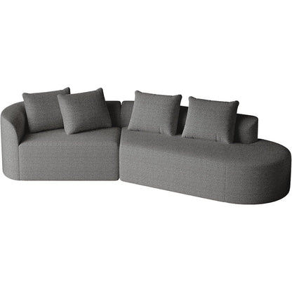 Schlafsofa mit Schlaffunktion, Grau – Bequem & Modern