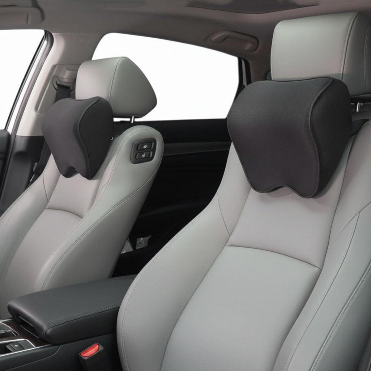 Auto Nackenkissen mit Memory Foam & Verstellbarem Gurt