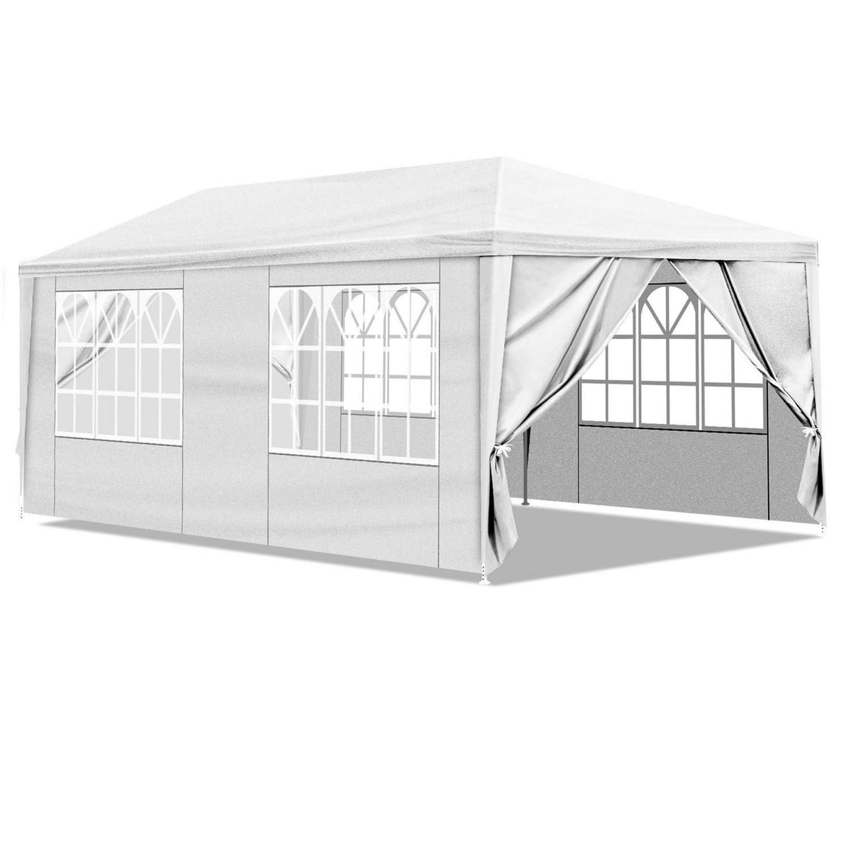 3x3m Pop-up Pavillon mit 4 Wänden – Wasserdicht & Vielseitig