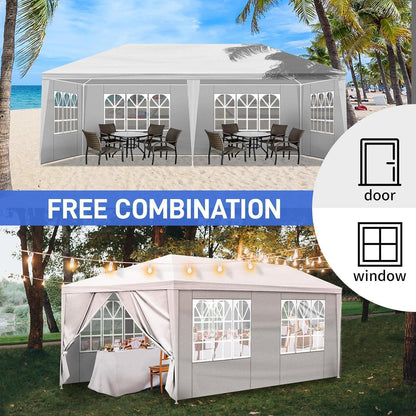 3x3m Pop-up Pavillon mit 4 Wänden – Wasserdicht & Vielseitig