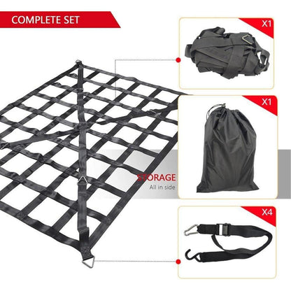 Gepäcknetz für LKW & Anhänger – Ladungssicherung 208x127cm
