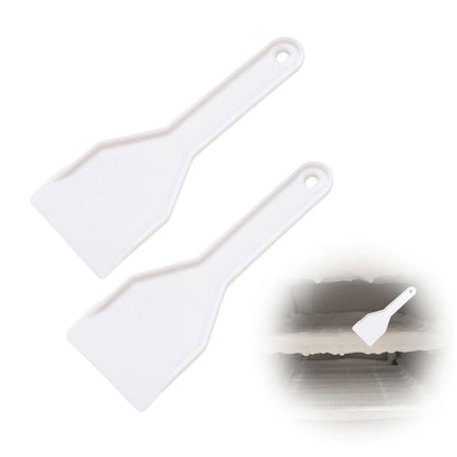 2x Eiskratzer für Gefrierschrank & Kühlschrank – Robuster Kunststoff