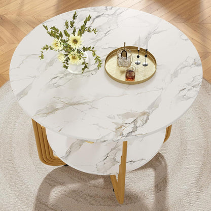 5-teiliges Esstisch Set Grau & Gold – Modernes Esszimmer mit Stühlen