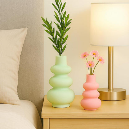 Silikon Gießform Vase Set für Epoxidharz & Gips DIY