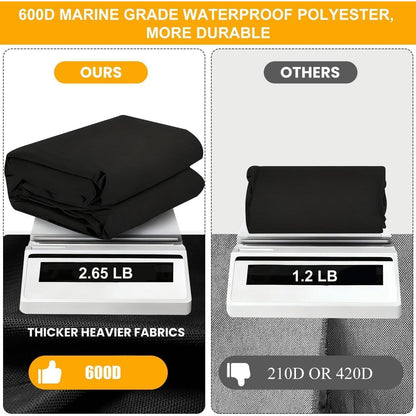 Aufsitzrasenmäher Abdeckung 600D Oxford, Wasserdicht & UV-Beständig