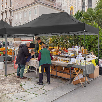 Faltpavillon 3x4,5m | Wasserdicht, Stabil & Mit Seitenteilen