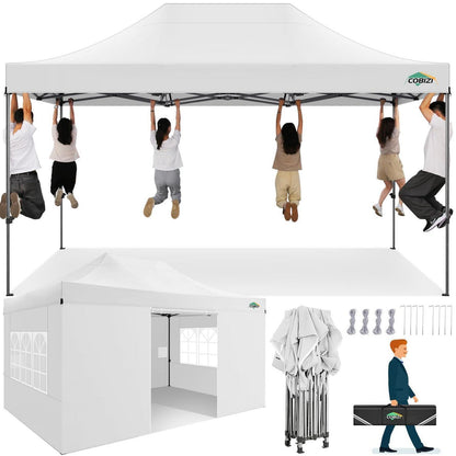 Pavillon 3x4,5m – Wasserdicht, Stabil & Mit Seitenteilen