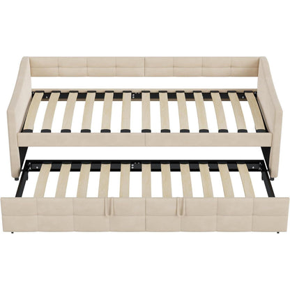 Ausziehbares Doppelschlafsofa 90/180x200cm – Platzsparend & Modern