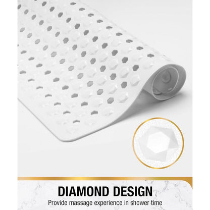 Rutschfeste Duschmatte 60x60cm – Schimmelresistent & Waschbar