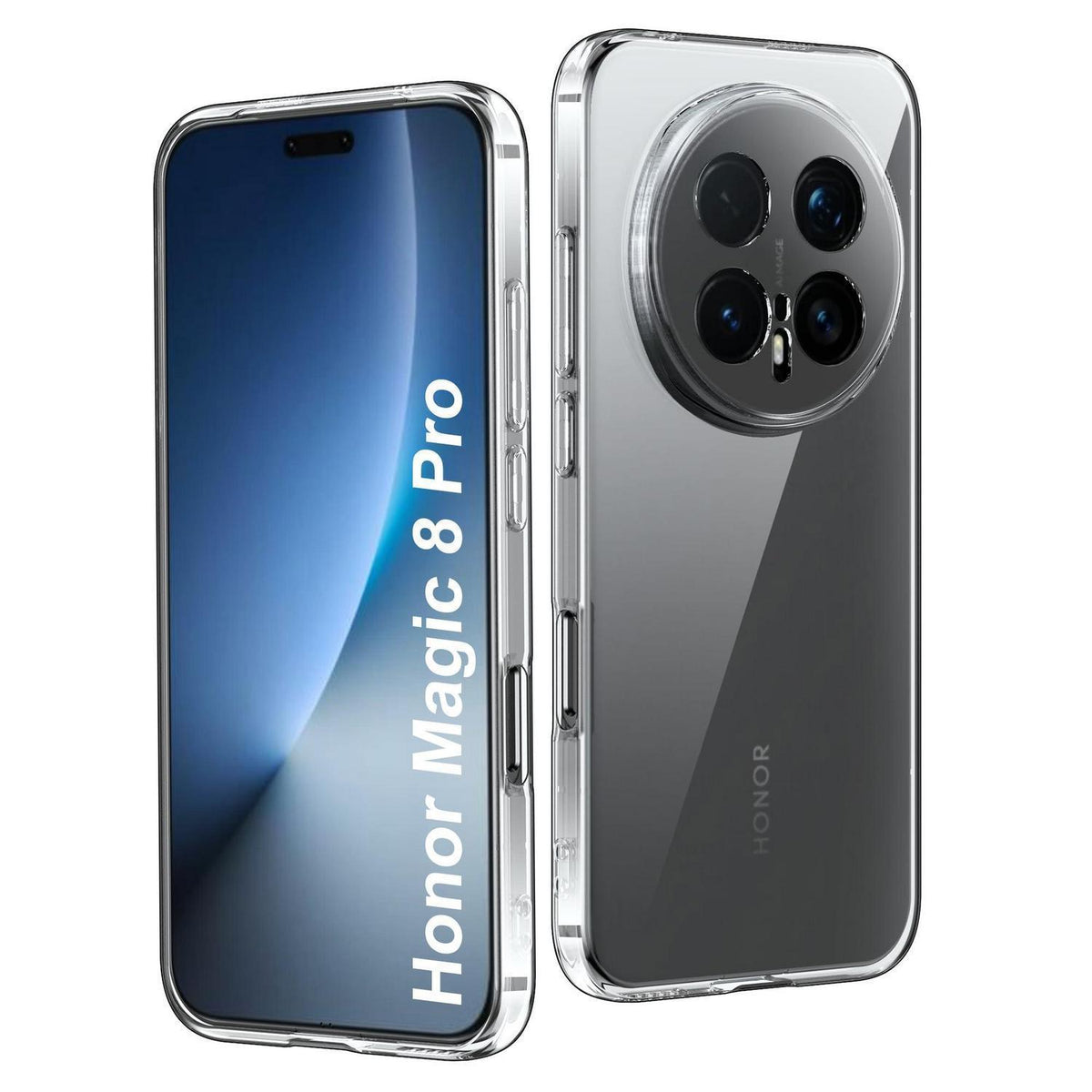 Transparente Hülle für Honor Magic 8 Pro – Kratzfest & Stoßfest