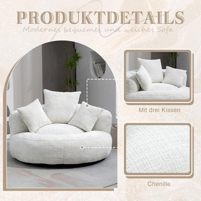 Boneless Lounger Sitzsack Sofa | Bequemes Lazy Sofa mit Kissen