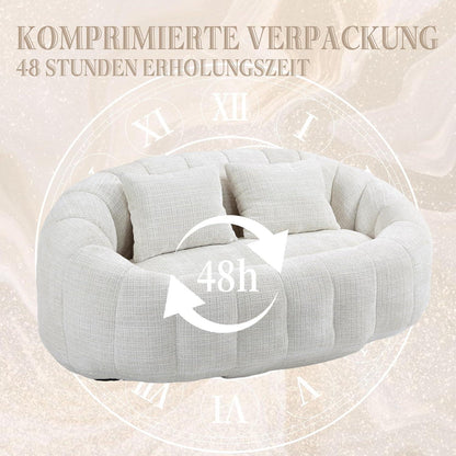 Sitzsack Sofa Chenille – Bequemer Lounger für Entspannung