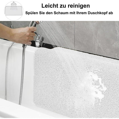Rutschmatte Dusche 90x140cm – Antirutsch, Schnelltrocknend & Maßanpassbar